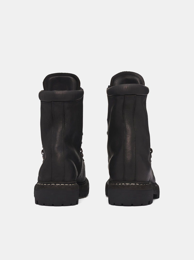 Black 20 Modulated Hiking Boots (20-MODULATED-CALF-FG-BLKT-BLAC))