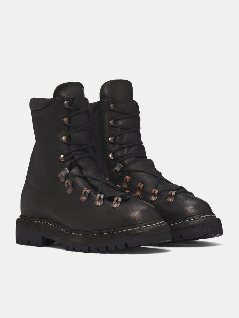 Black 20 Modulated Hiking Boots (20-MODULATED-CALF-FG-BLKT-BLAC))