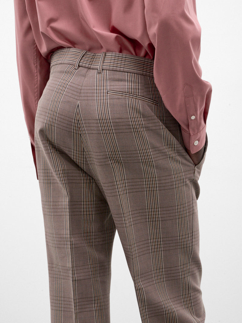 Brown Plaid Elephant Trousers (2003-ELEPHANT-CC7-BROWN)