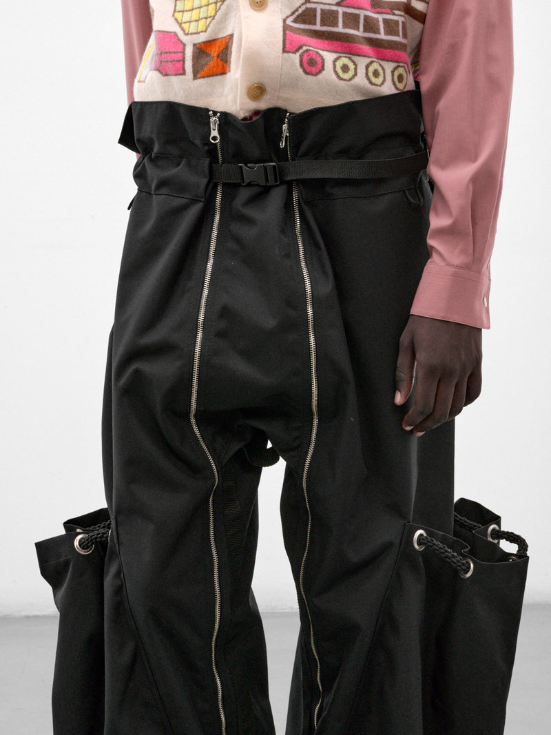 Black Cargo Power Pants (2007-POWER-CC8-BLACK)