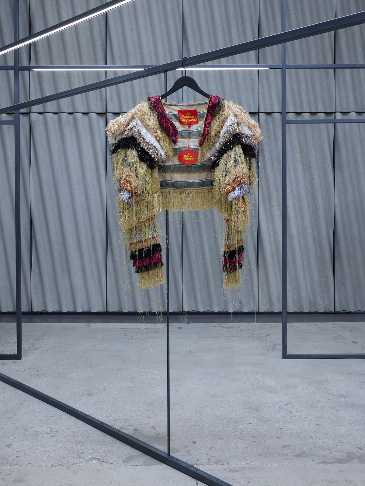 Tiered Fringe Jacket (S26AM0133-S47541-002F)