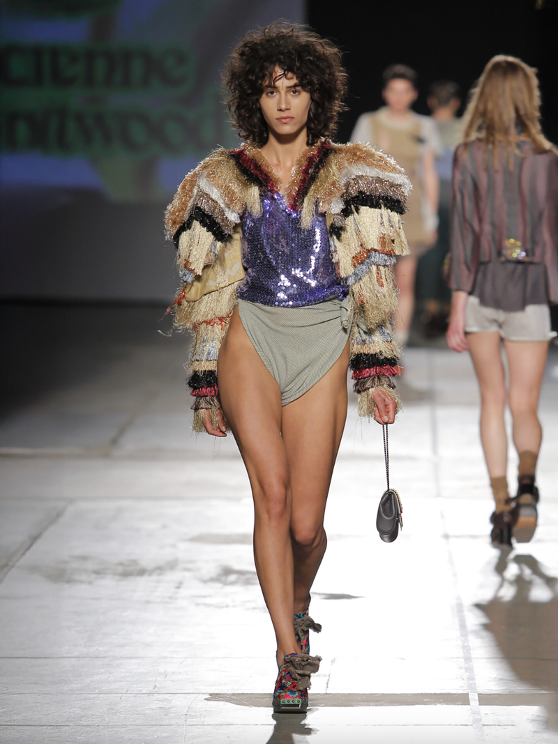 Tiered Fringe Jacket (S26AM0133-S47541-002F)