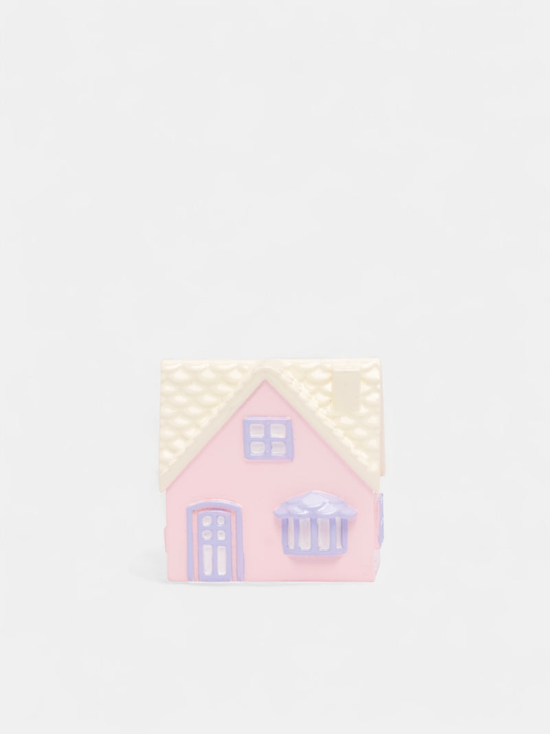 Doll House Brooch Pin (207-DOLL-HOUSE-BROOCH-CREAM)