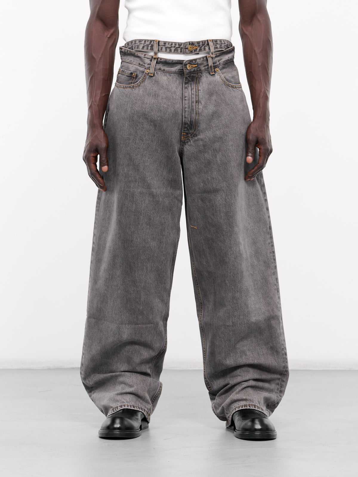 Evergreen Multi-Waistband Jeans (207PA007-D51-EVERGREEN-MULTI)