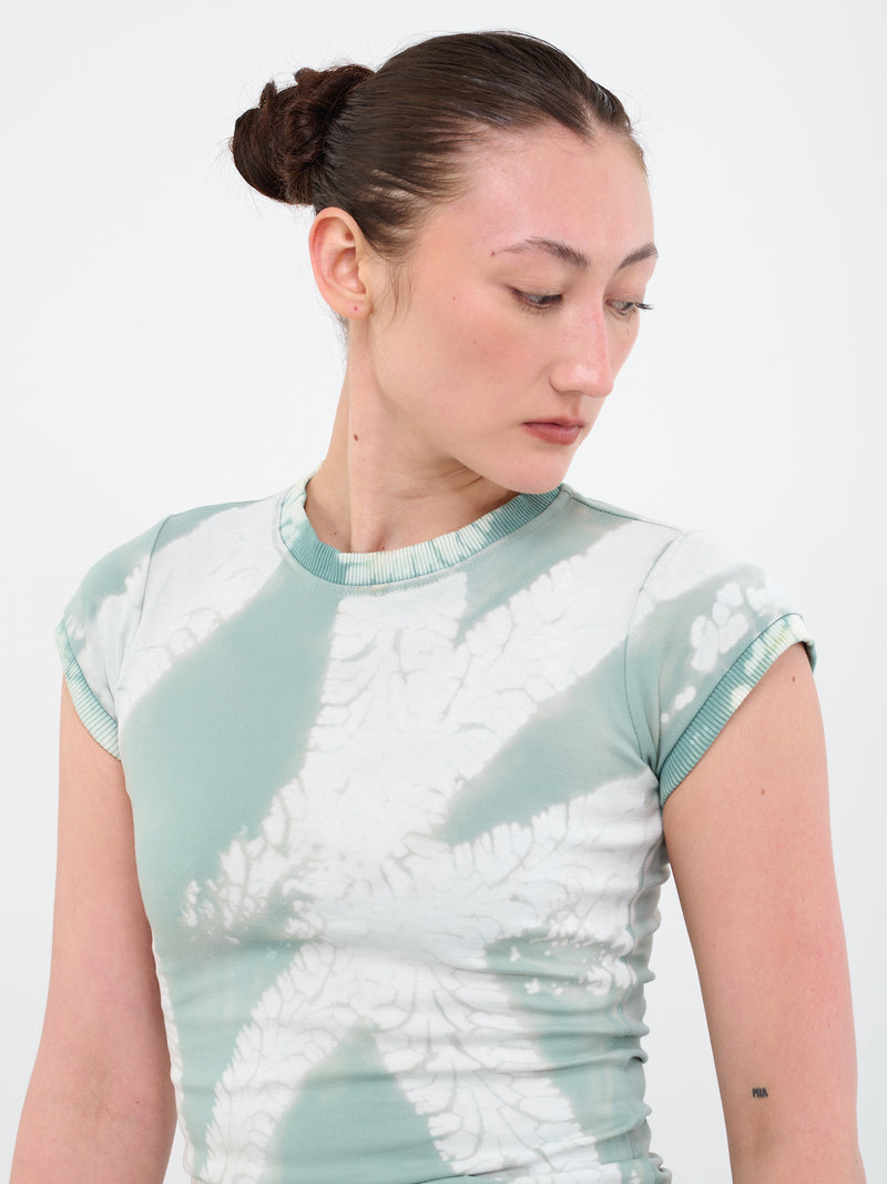 Wet Tyre Mark T-Shirt (212-WET-TYRE-MARK-SAGE)