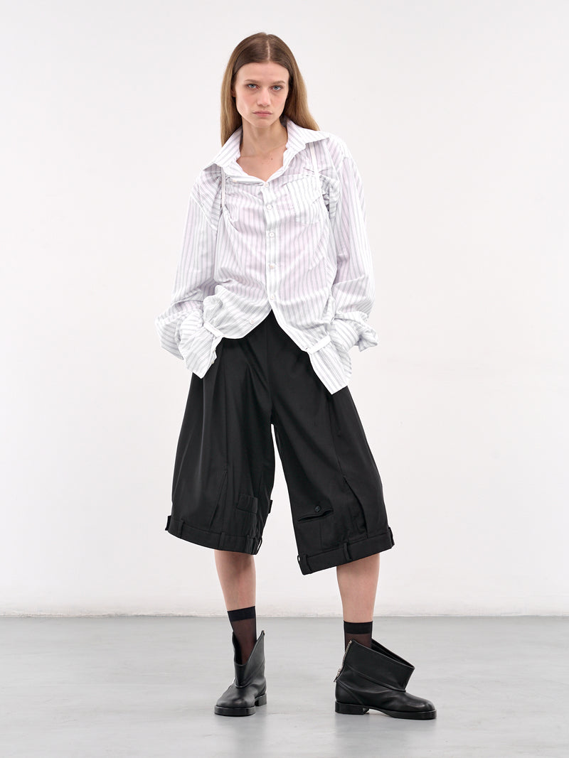 Biker Leather Ankle Boots (BT0101-LA0268-BLACK)