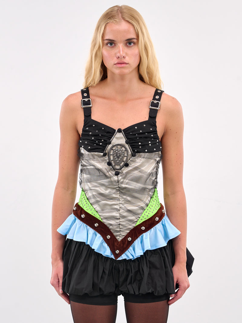 Patchwork Layered Speeler Top (2281-SPEELER-MULTI)