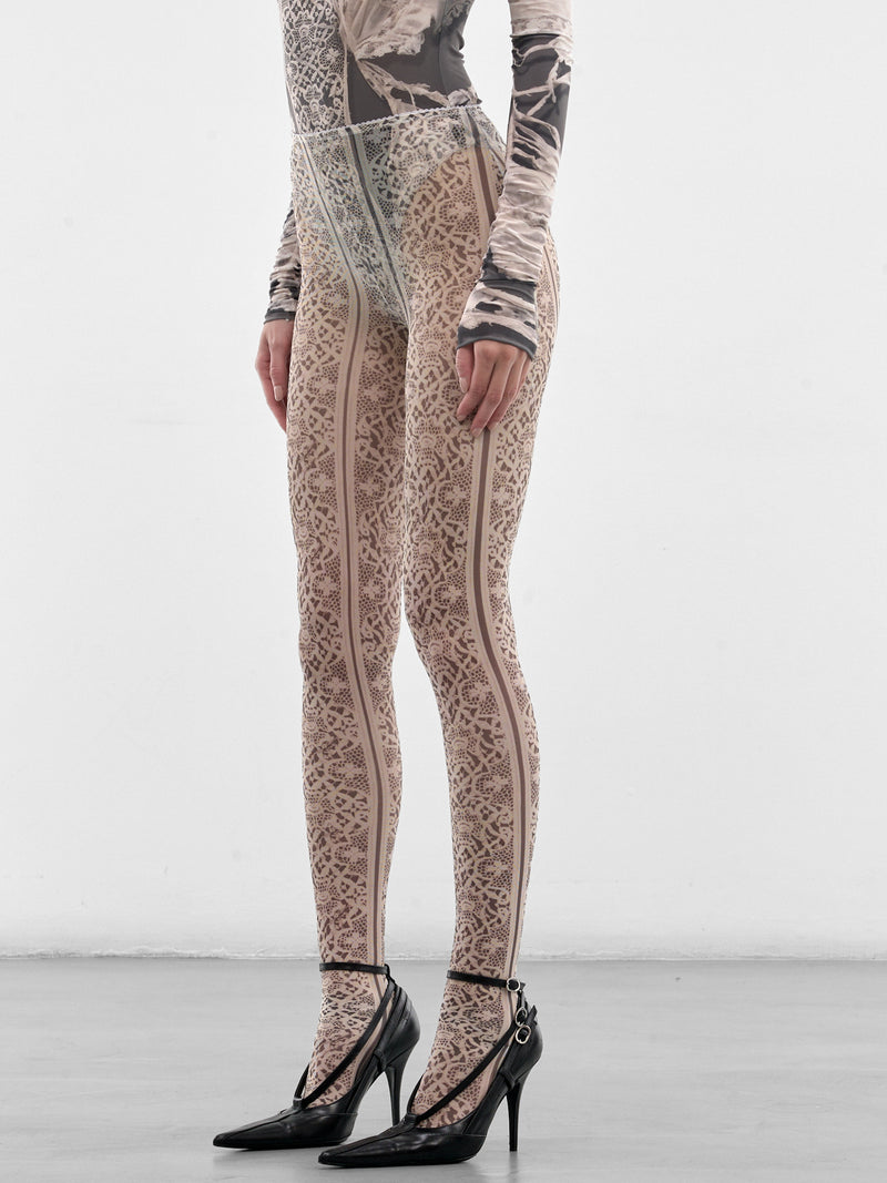 Past Edges Trompe L'oeil Tights (23-PAST-EDGES-TIGHTS-GREY)