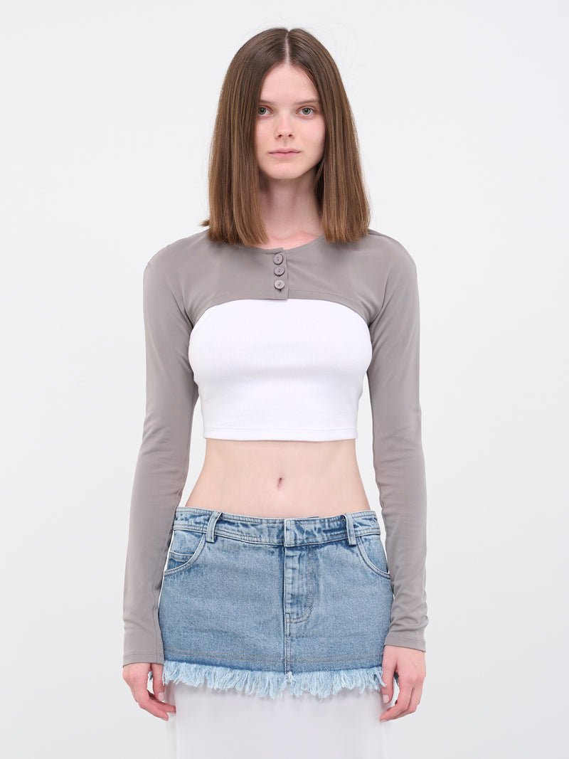 Maillot Ultra Crop Cardigan (23011051-CONCRETE)