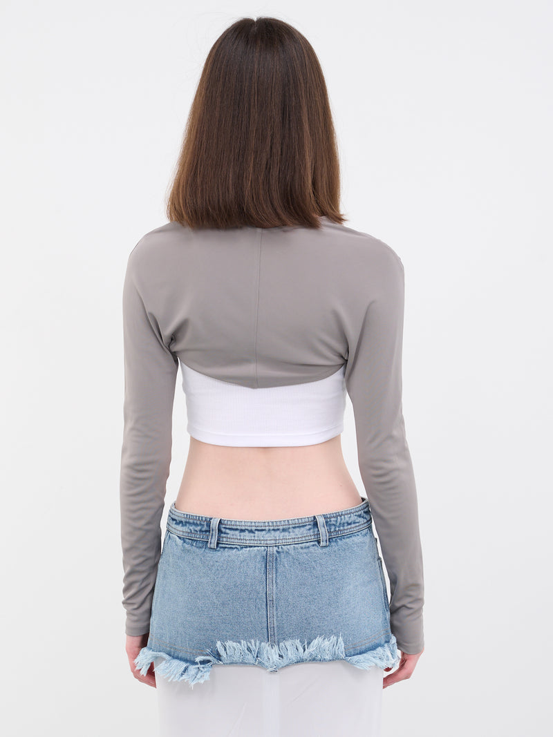 Maillot Ultra Crop Cardigan (23011051-CONCRETE)