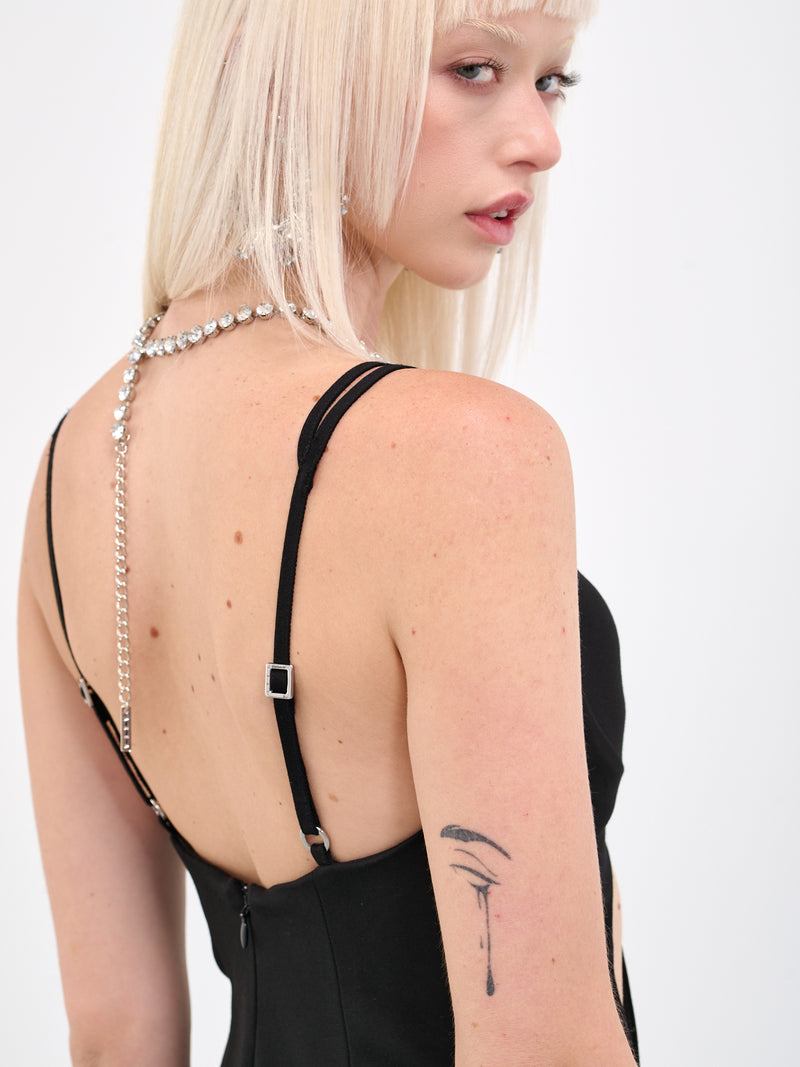 AREA Butterfly Cut-Out Mini Dress | H.Lorenzo - detail 2