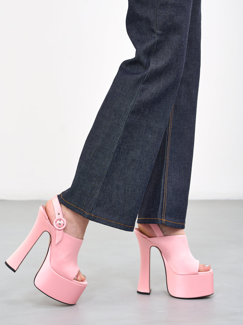 AREA Butterfly Cut-Out Jeans | H.Lorenzo - detail 2