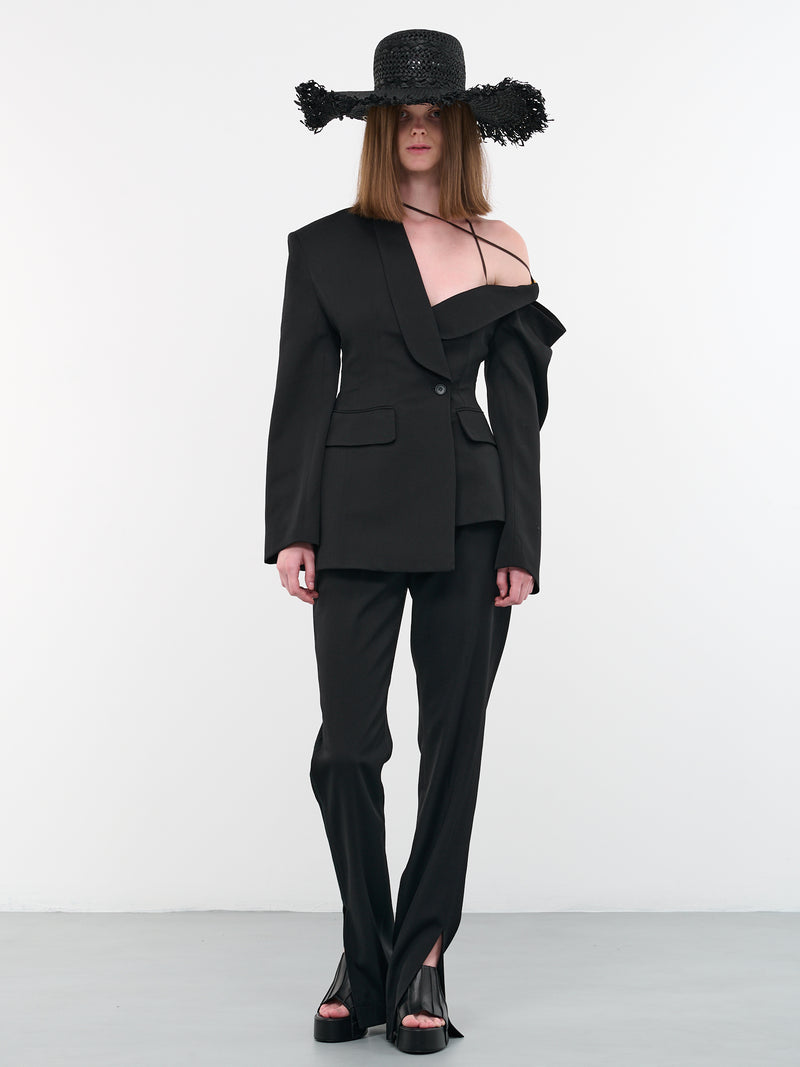 Le Pantalon Tibau (231PA038-1333-990-BLACK)