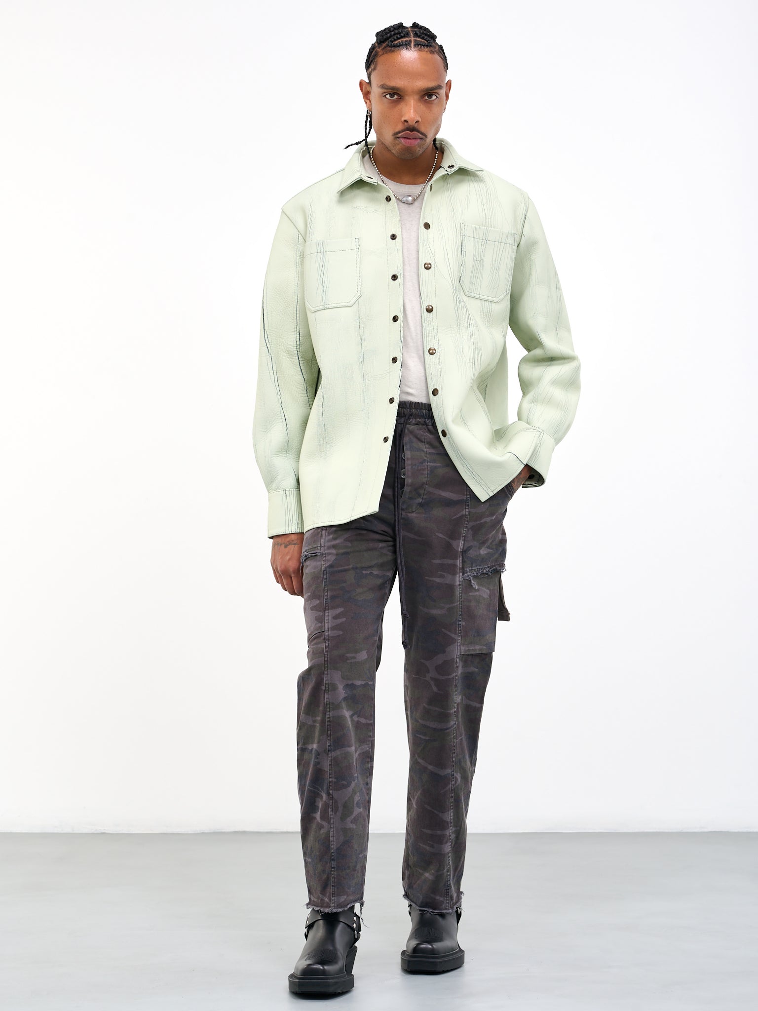 SONG FOR THE MUTE Cargo Trousers | H. Lorenzo - styled 