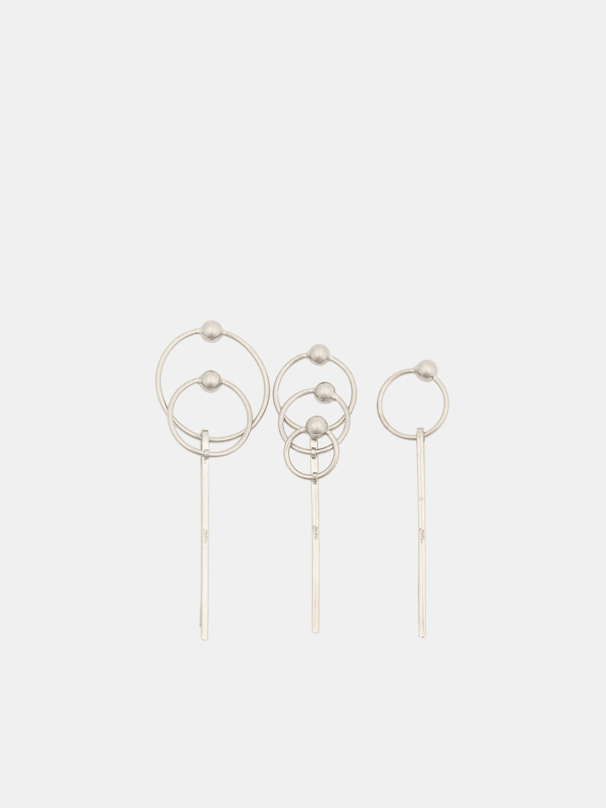 Piercing Hair Pin (24-25-U-EP006-X053-SILVER)