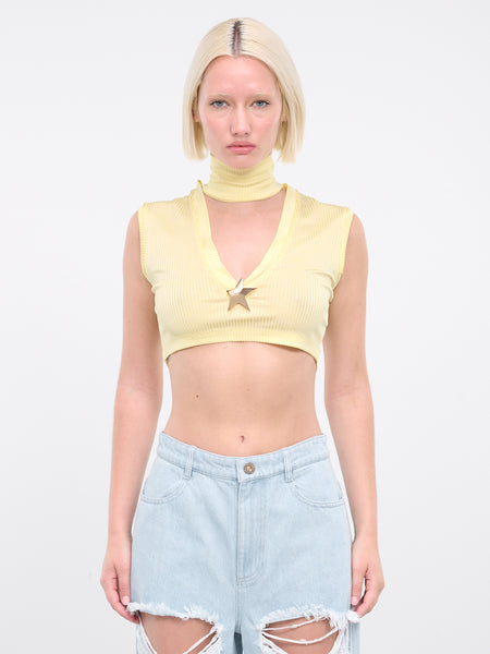トップス milou Star Stud Sleeveless Top (2401T11300-CREAM-YELLOW)