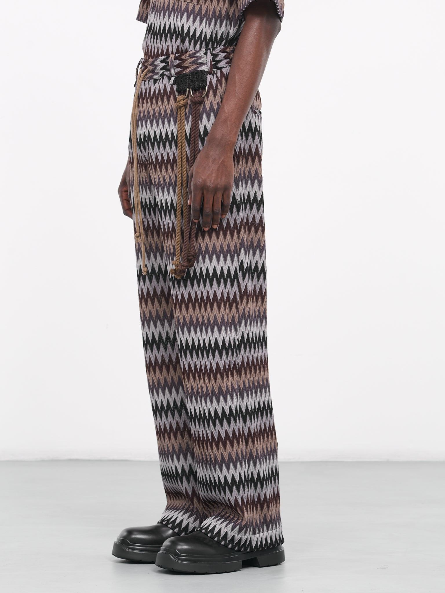 Relaxed Lounge Pants (241-MPT096-BROWN)