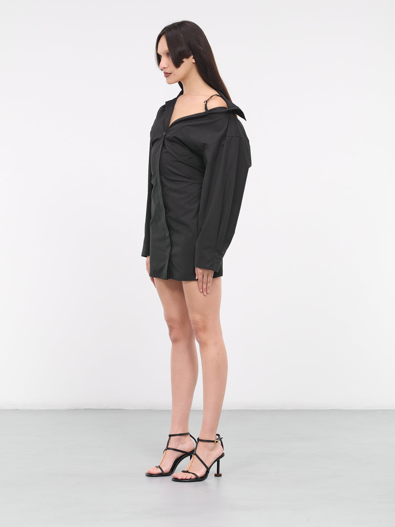 Le Mini Robe Chemise (241DR094-1519-990-BLACK)