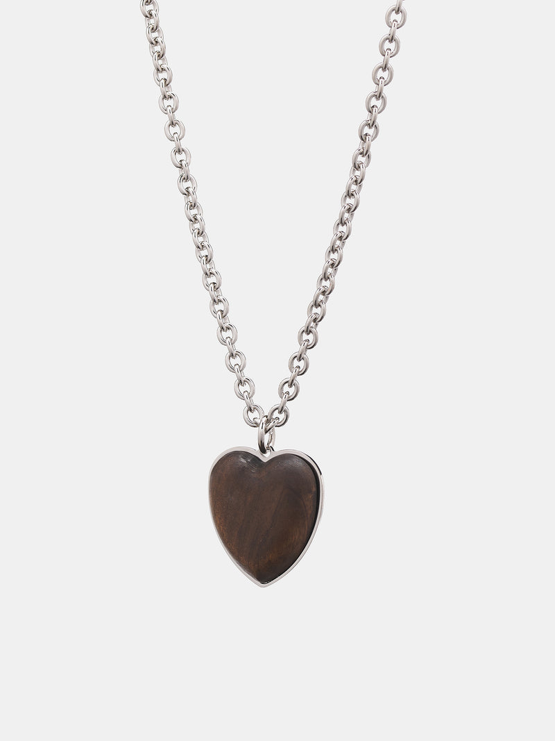 Le Collier Pietra (241JW709-5213-SILVER-BROWN)