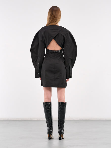 ワンピース JACQUEMUS Women Mid Skirts 243DR199 1519 990 Black 243DR199-1519-