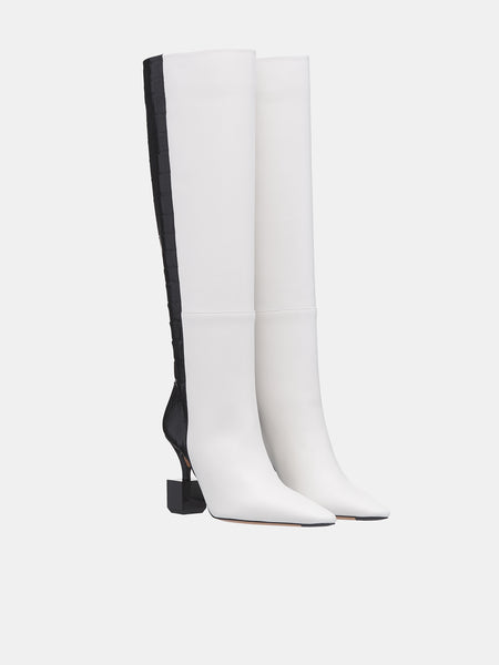 The Bisou Boots (243FO150-4301-BLACK-WHITE) The Bisou Boots (243FO150-4301-BLACK-WHITE)
