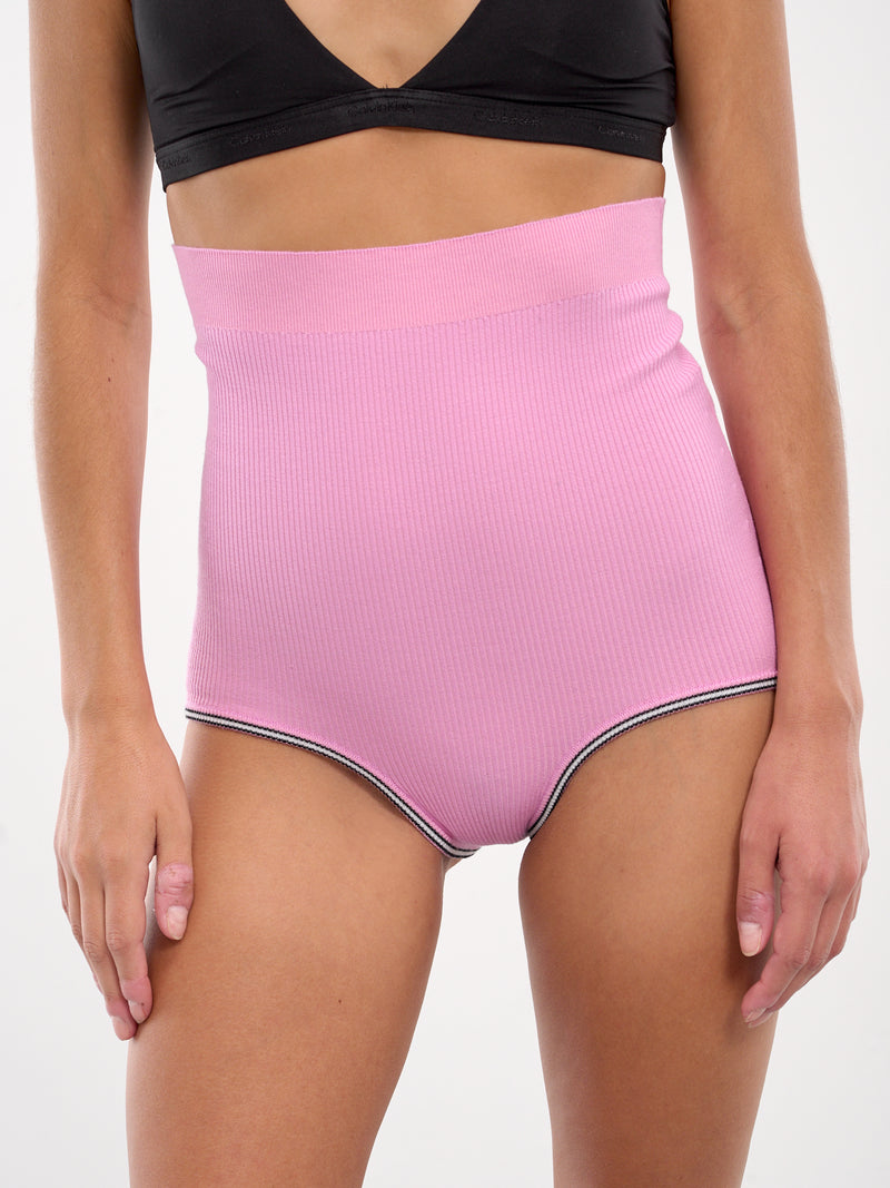 The Spiaggia Knit Shorts (243KN508-2414-MULTI-PINK)