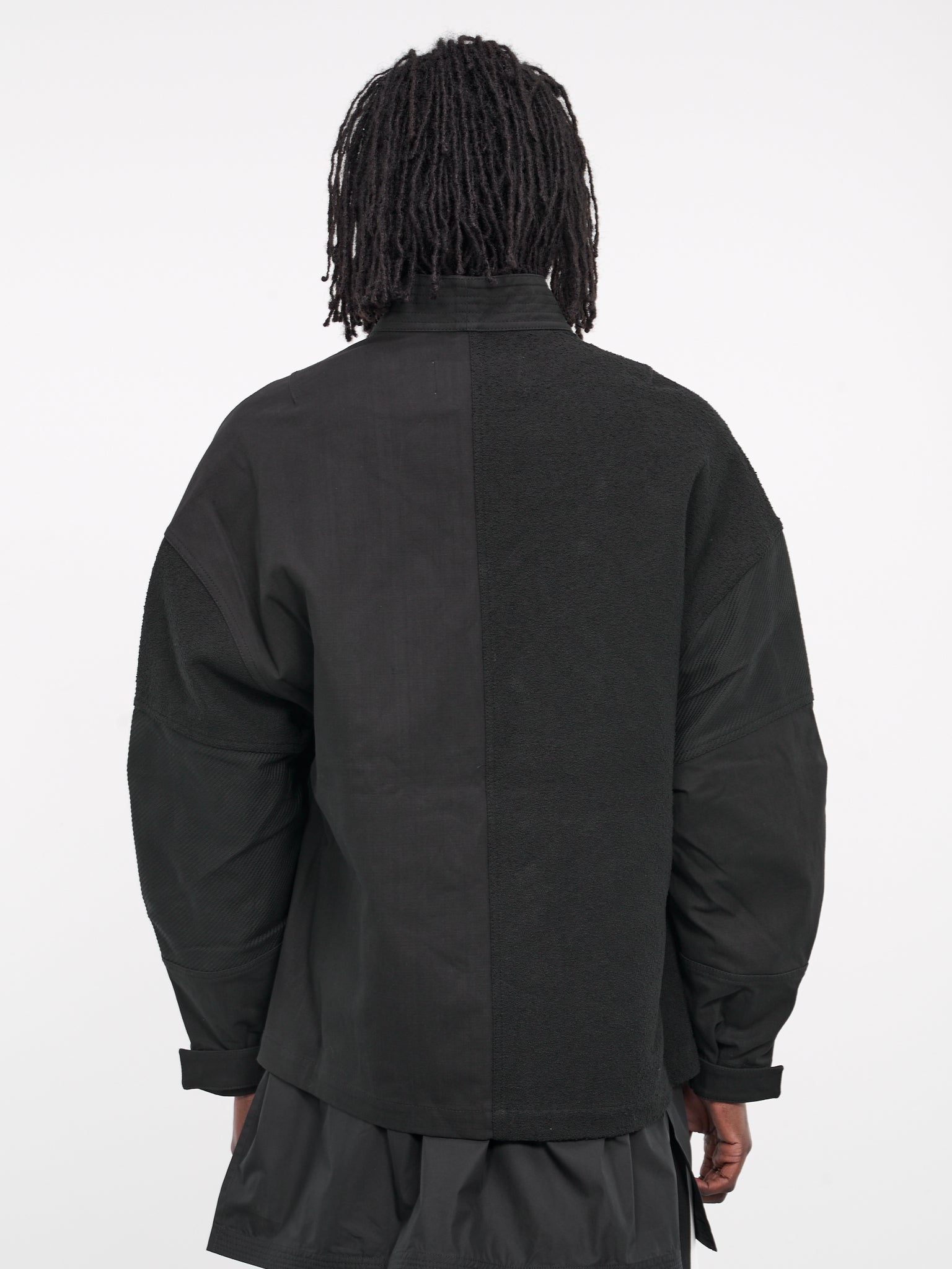 Kimono Jacket (24E96MRU05-BLACK)