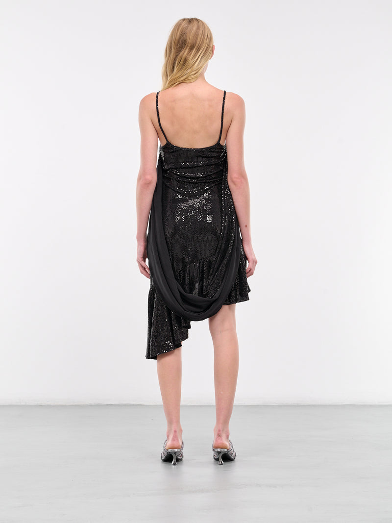 The Hood Dress (24IM2M0H400-THE-HOOD-BLACK)