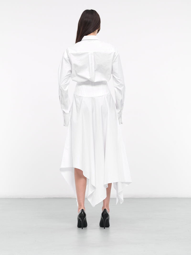 Poplin Dress (24P1RO1561288-1000-WHITE)