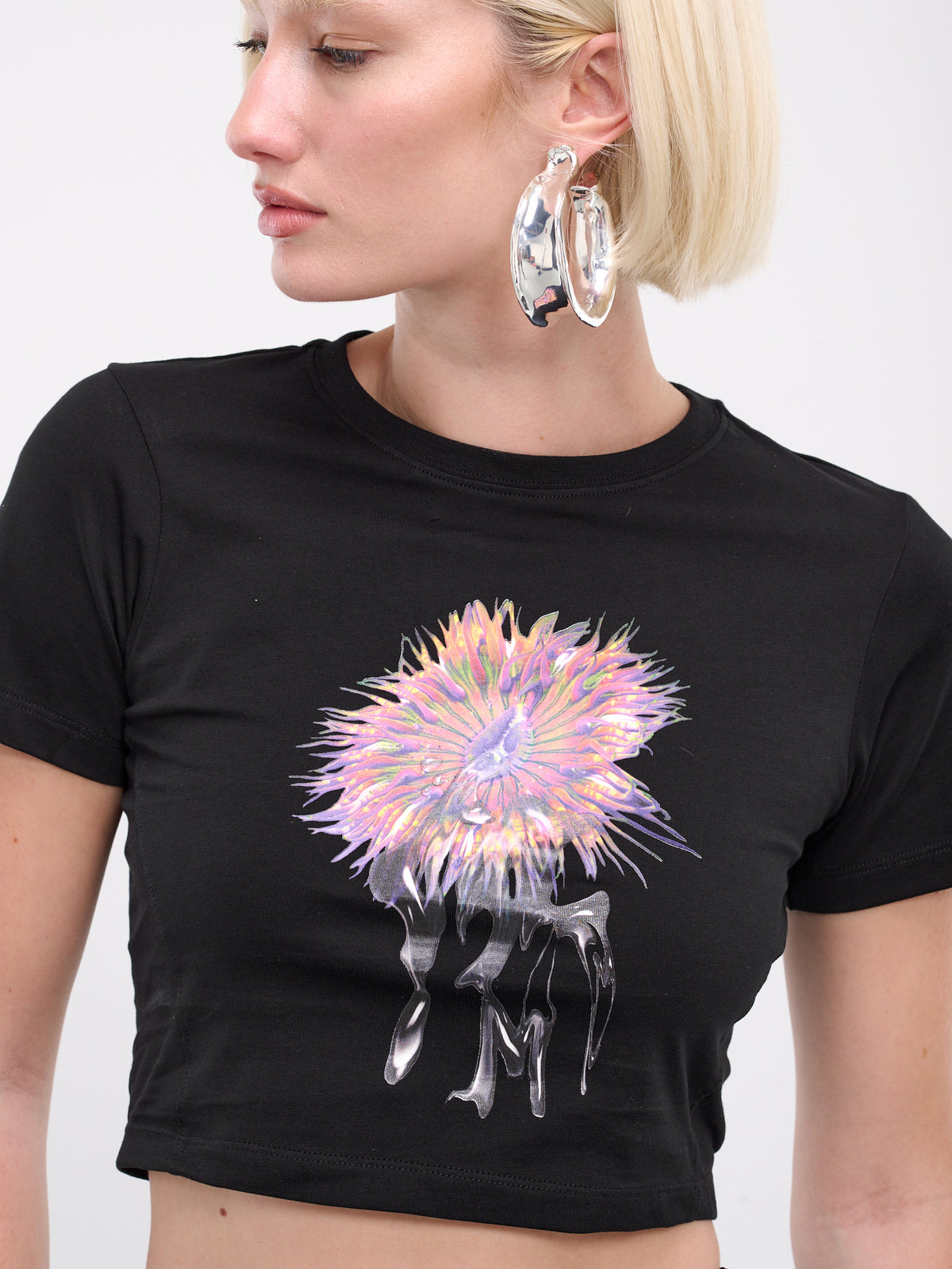 Orchid Anemone Crop Tee (24S3TS0100263-PINK-ANEMONE)