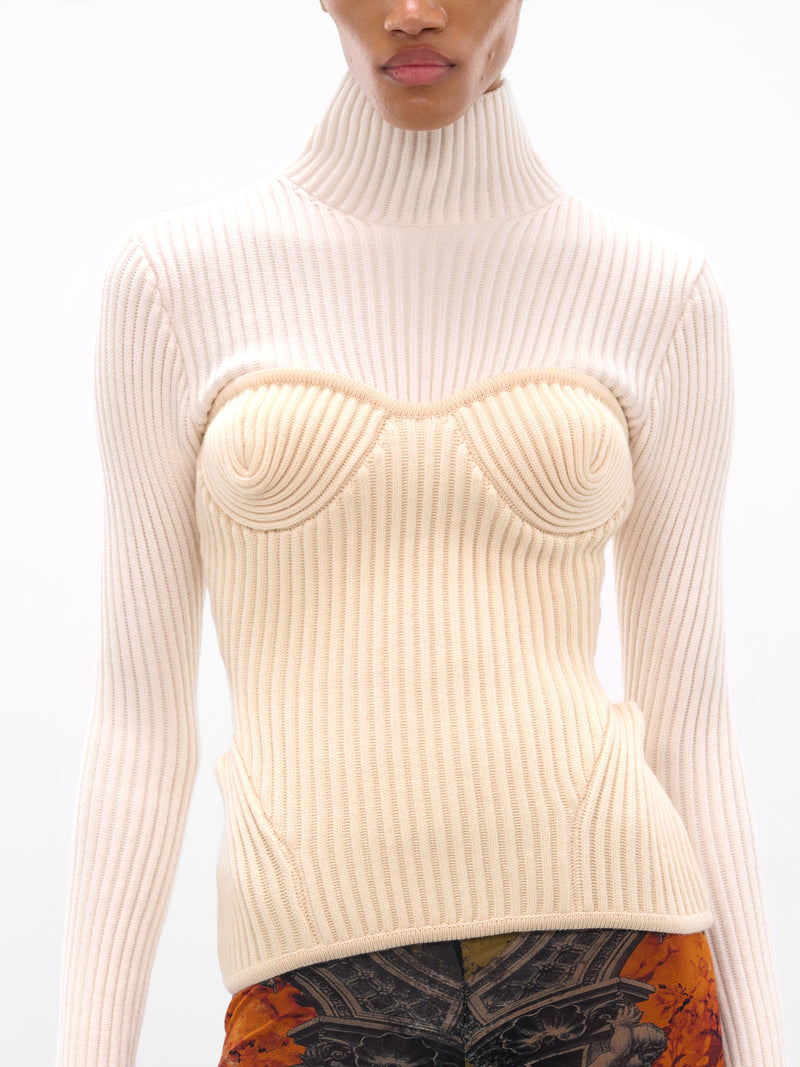 JEAN PAUL GAULTIER Corset Turtleneck | H.Lorenzo - detail 1