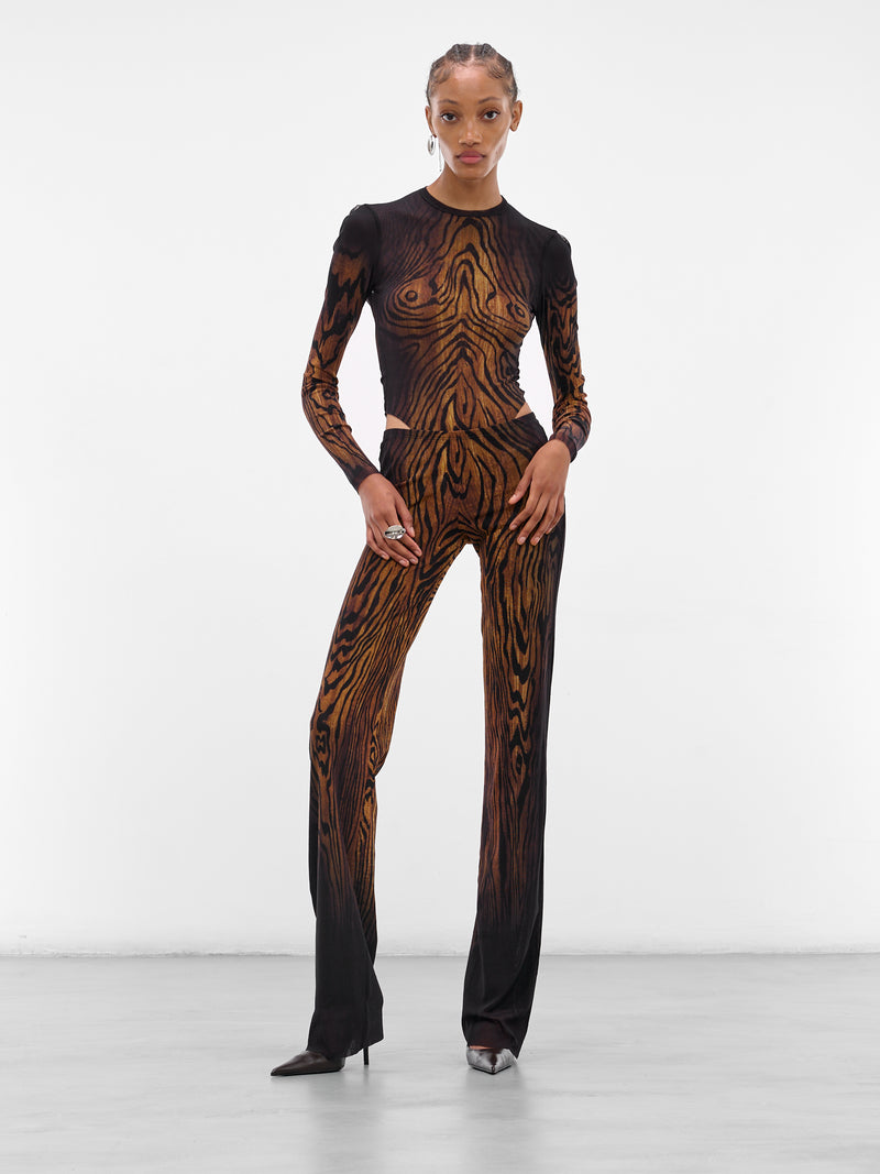 JEAN PAUL GAULTIER Abstract Bodysuit | H.Lorenzo - styled