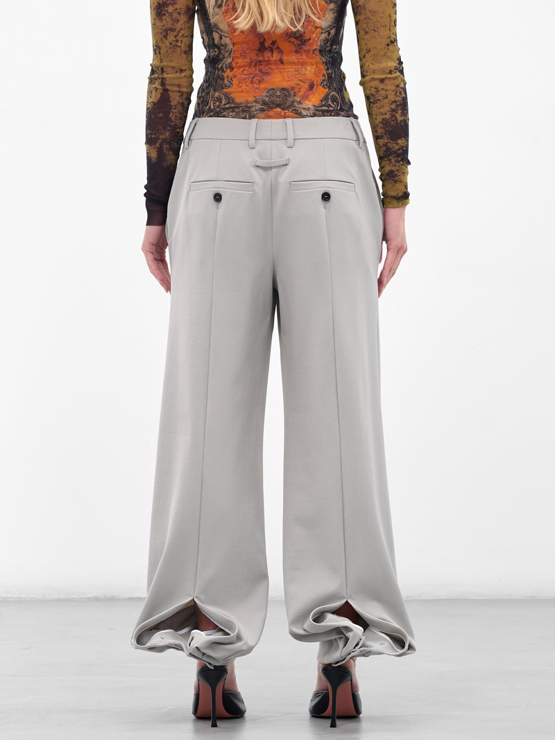 The Gray Stirrup Pants (25-03-W-TR003-W002-GREY)