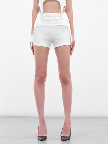 THE SWINGGGA TRUMP SHORTS, WHITE 新品 TRUMP SHORTS, WHITE - THE SWINGGGR ONLINE STORE