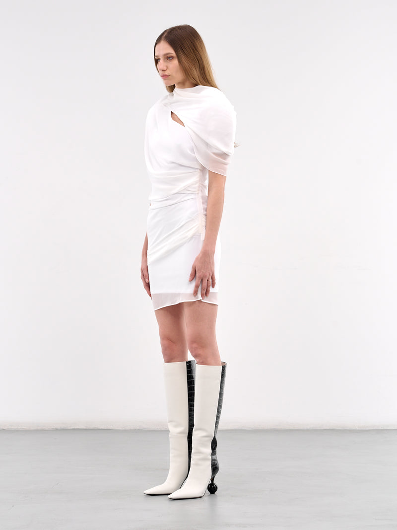 The Castagna Dress (251DR130-1555-WHITE)