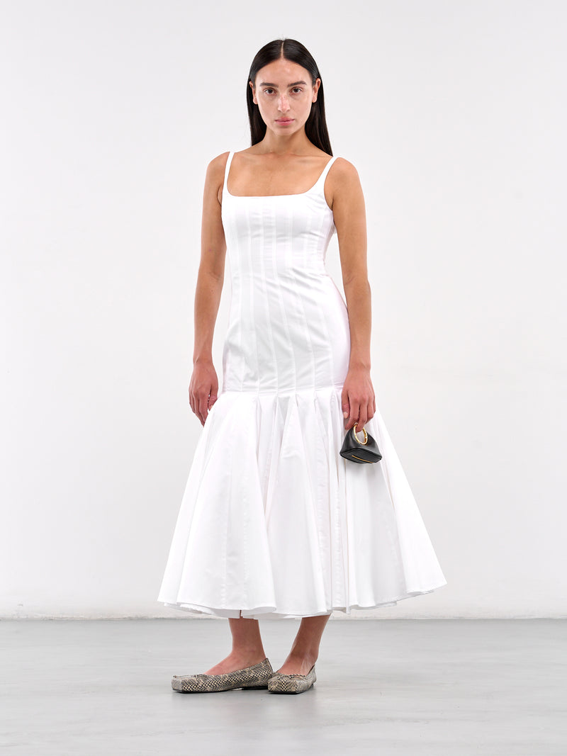 The Agave Dress (251DR224-1520-WHITE)