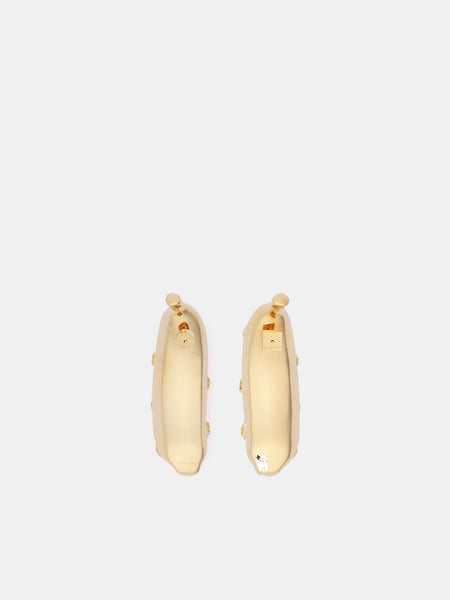 The Bananes Earrings (251JW741-5101-GOLD-YELLOW)