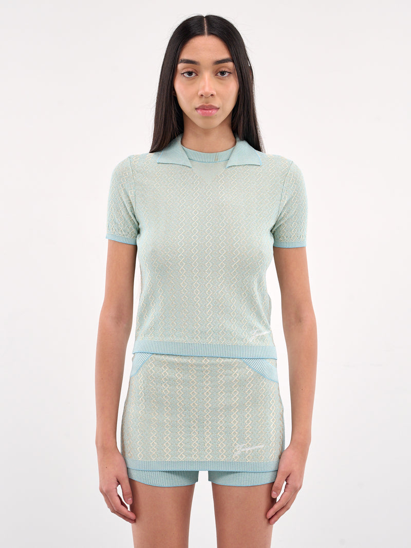 The Marino Polo Shirt (251KN597-2433-MULTI-BLUE)