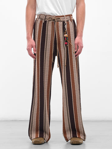 SONG FOR THE MUTE Striped Trousers | H.Lorenzo