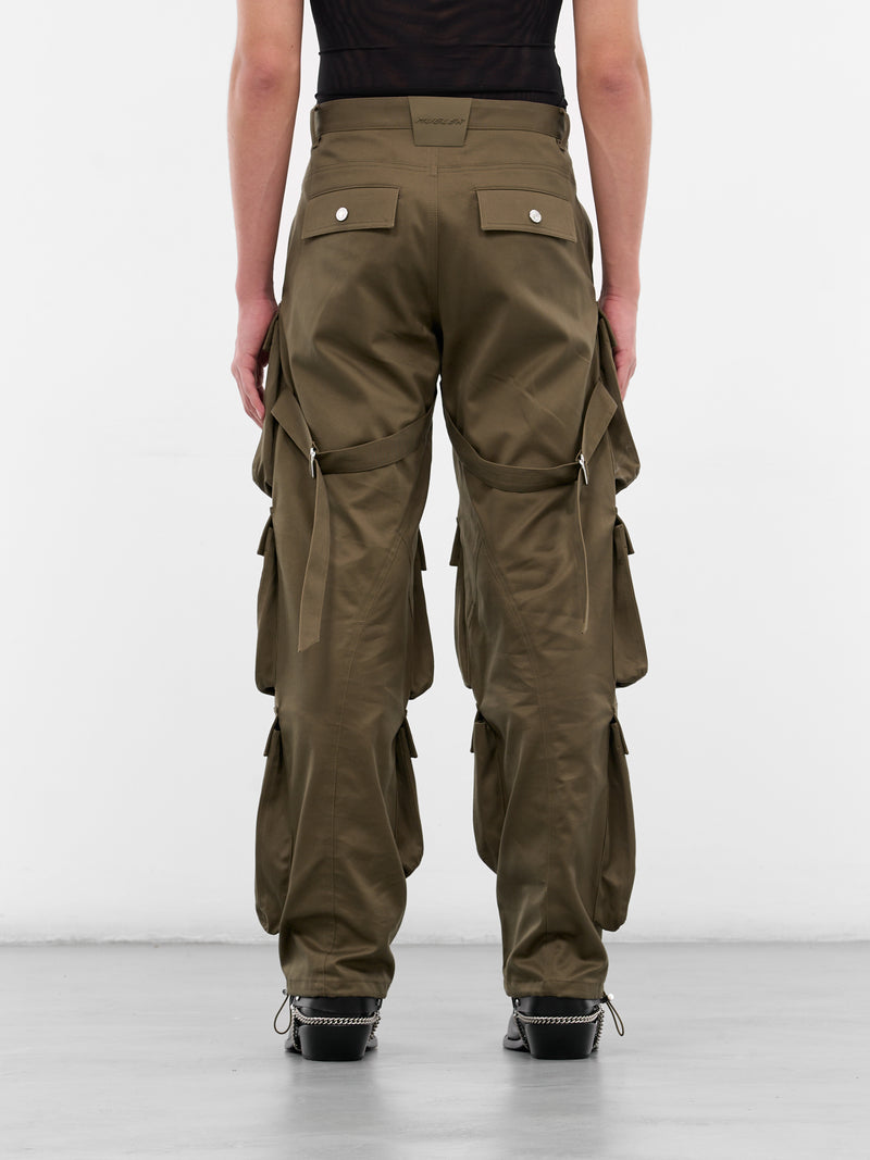 Khaki Multi Pocket Cargo Pants (25F1PA0483264-KAKI)