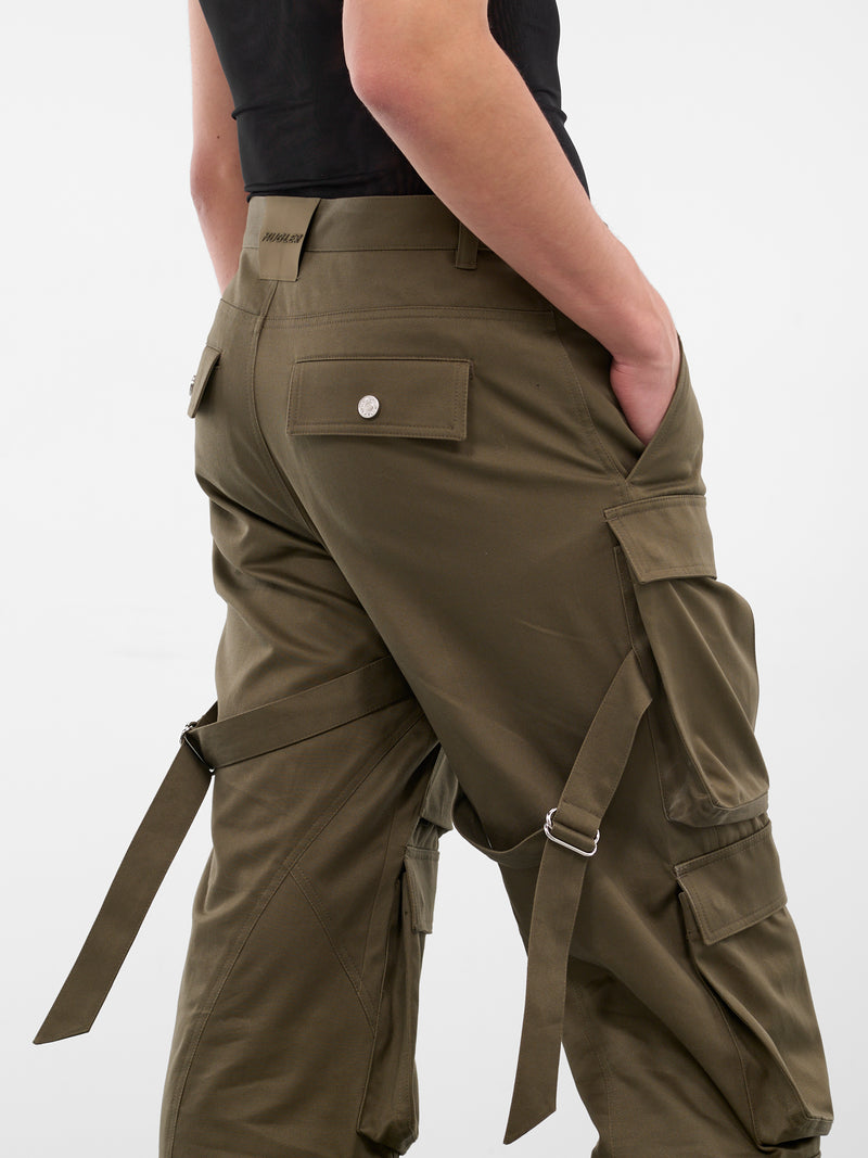 Khaki Multi Pocket Cargo Pants (25F1PA0483264-KAKI)