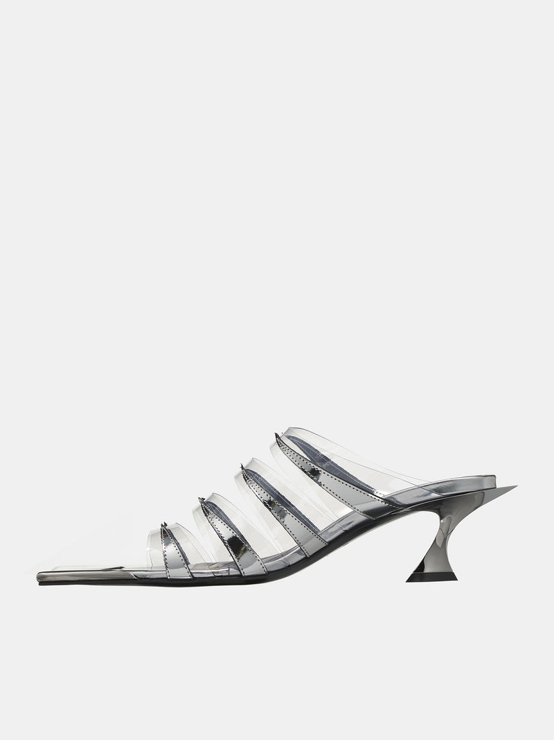 Strap Mules (25SC028-CPO56-GUNMETAL)