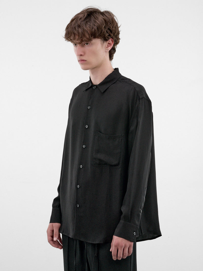 Black Still Life Shirt (262-MSH058-BLACK)