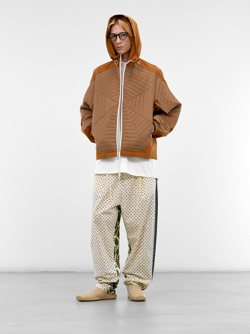 Curry Quilted Radiant Hybrid Windbreaker (26E96MRU11-290-CURRY)