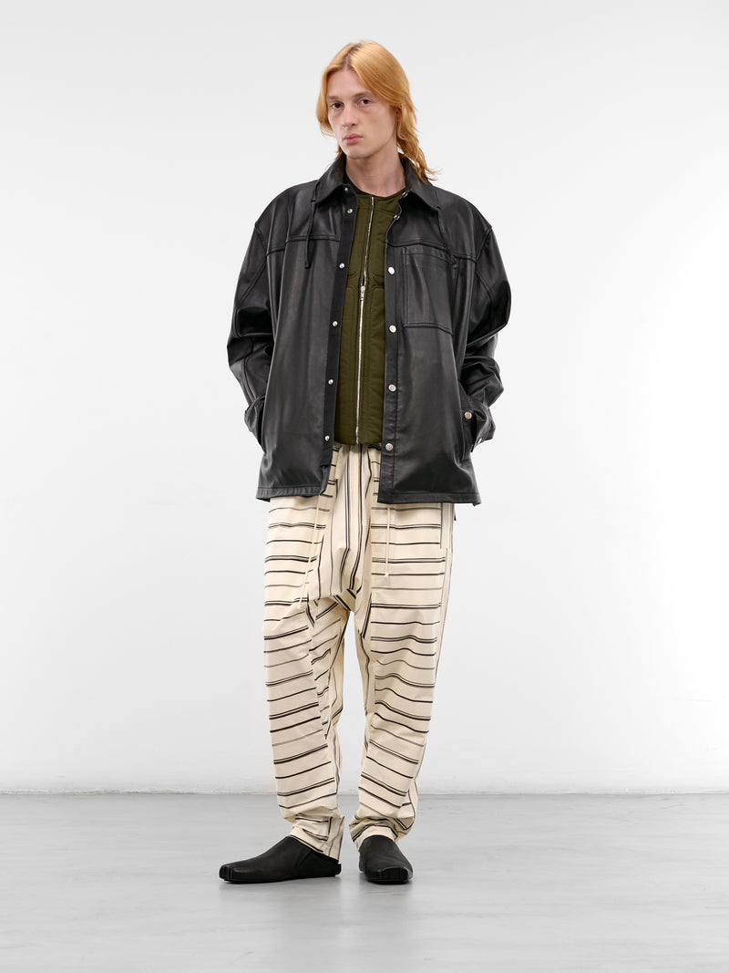 Green Quilted Padded Zip Vest (26E96MRU21-787-ARMY-GREEN)