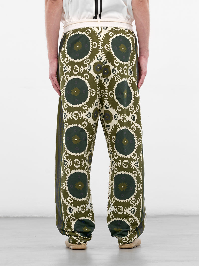 Bandana Print Drawstring Pajama Pants (26E96MRU42-ST6-BLUE-BANDANE)