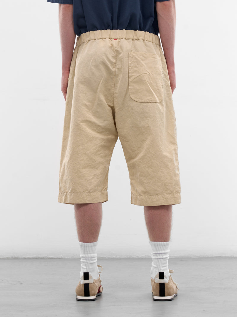 Ivory Jog Ah Cropped Pants (26HP303-IVORY)