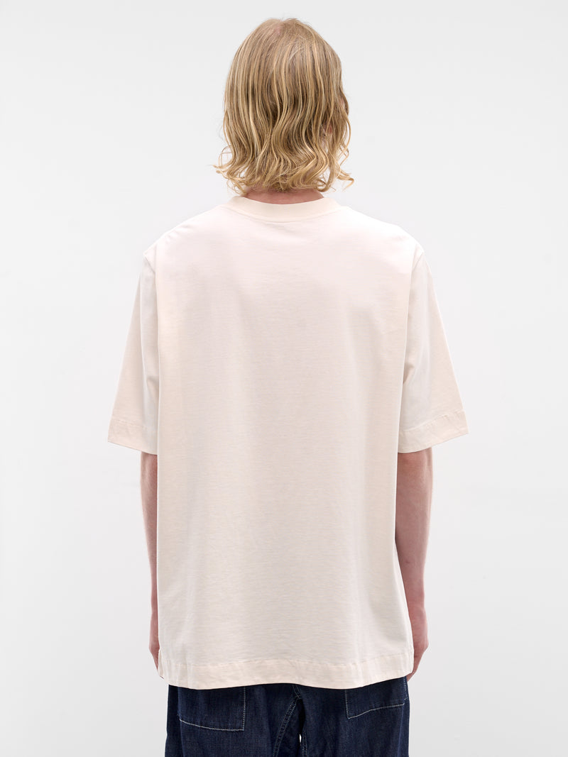 White Felix Cotton Tee (26HS031-IVORY)