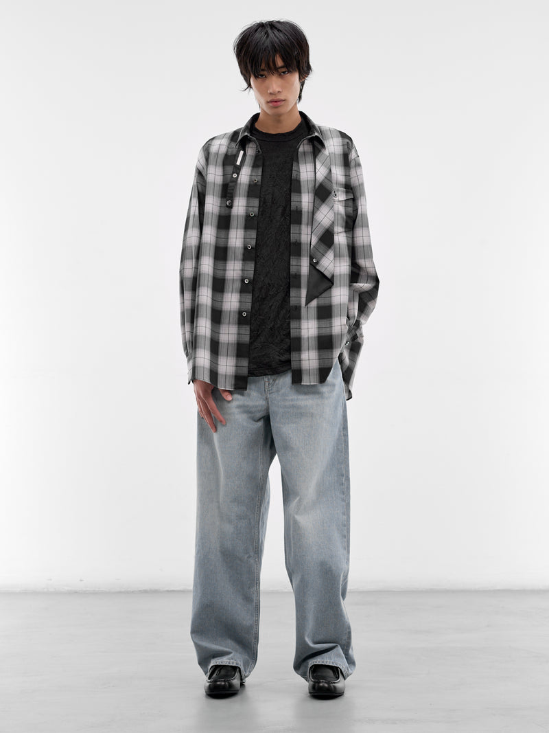 TAMME Black Wrinkled Tee | H.Lorenzo - styled