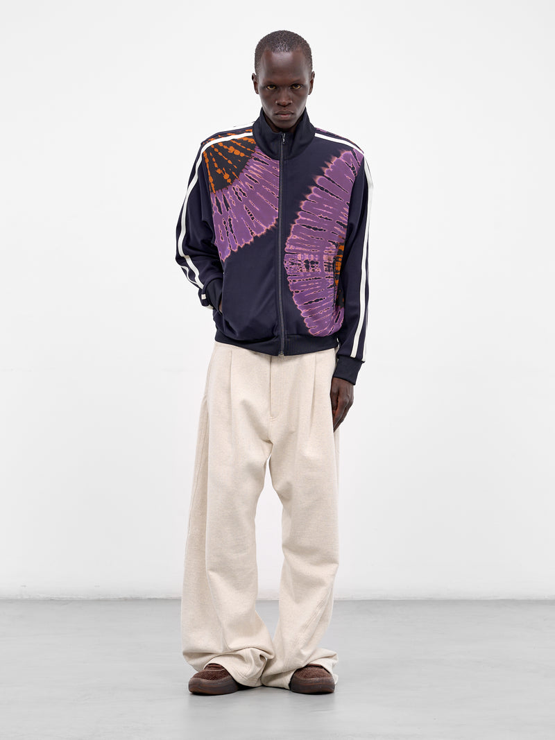 3-D Cutting Cotton Fleece Sweatpants (26SS-P-02-OATMEAL)